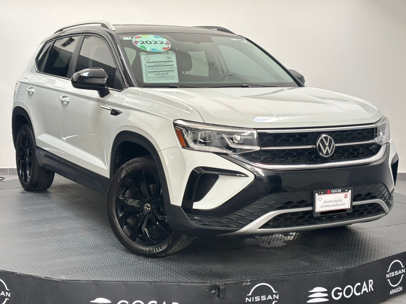 Volkswagen Taos  5 pts. Highline Black, 1.4T, 150 HP, TA, piel, f. led, TP, rieles en techo, RA-18 2022